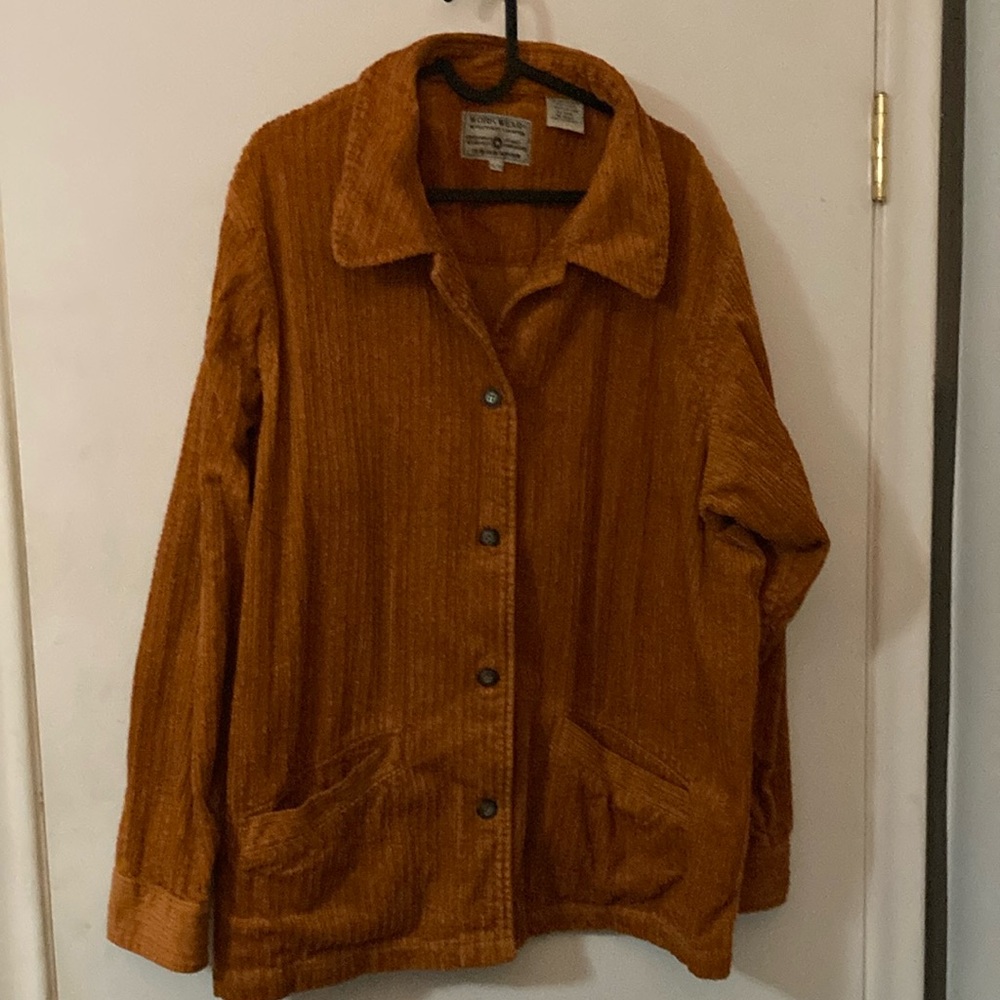 Rust Corduroy shirt